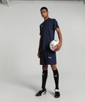 PUMA teamGOAL Voetbalshirt Donkerblauw Wit - thumbnail