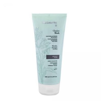 Medavita Choice Color Enhancing Nourishing Hair Mask Silver 200ml