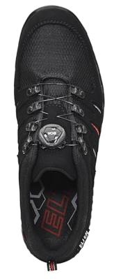 Elten werkschoenen - MADDOX BOA - ESD S3 - zwart-rood - maat 44 - laag