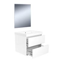 Vision meubelset (incl. spiegel) 60 cm wit - thumbnail