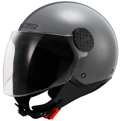 LS2 jethelm "of558 sphere lux ii solid" helmet of558 sph. lux ii solid xl grey