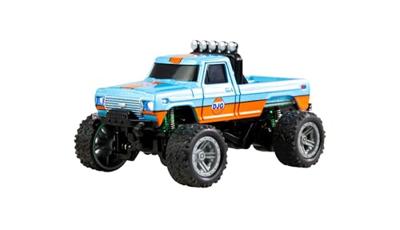 Amewi Oranje Brushed 1:64 RC auto Elektro Monstertruck Achterwielaandrijving RTR 2,4 GHz Met lichteffect, Incl. accu en laadkabel Amewi Oranje Brushed 1:64 RC auto Elektro Monstertruck Achterwielaandrijving RTR 2,4 GHz Met lichteffect, Incl. accu en laadkabel