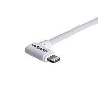 StarTech.com Haakse Lightning naar USB kabel 2m - wit - thumbnail