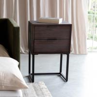 ZILT Nachtkastje 'Yasmijn' Teakhout, 40 x 30cm - thumbnail