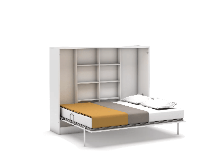 Tweepersoons Opklapbed 140x190cm - Couple - crème bank - Geen matras