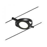 Paulmann 12V-kabelsysteem lamp 4 W LED Zwart (mat), Chroom - thumbnail