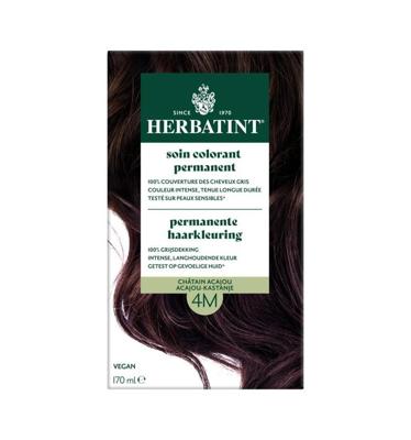 Herbatint Haarverf 4M Acajou Kastanje