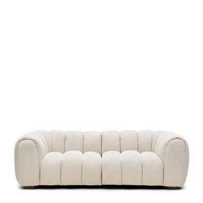 Rivièra Maison 3,5-zits Bank 'Vicenza' Chenille, kleur Off White Rivièra Maison 3,5-zits Bank 'Vicenza' Chenille, kleur Off White