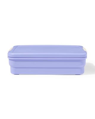 HEMA Lunchbox modulair 17.5x24,6x6.6cm blauw (blauw)