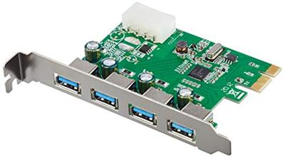 Delock 89363 PCI Express x1-kaart naar 4 x externe USB Type-A femalee USB 5 Gbps - thumbnail