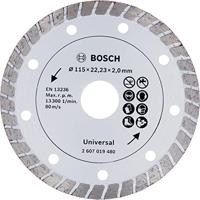 Bosch Accessoires Diamantdoorslijpschijf Turbo, 115 mm Ø - 2607019480 - thumbnail