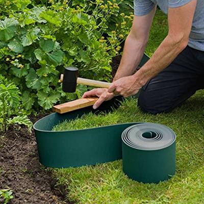 Borderrand groen H15 cm x 10 m dikte 3 mm Nature - Nature