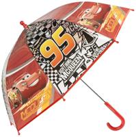 Disney Cars Kinderparaplu Rood/Zwart - thumbnail