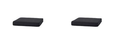 Lounge luxe 60x60 Rib black (2 stuks) Madison - Madison Lounge luxe 60x60 Rib black (2 stuks) Madison - Madison