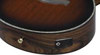 Ibanez AEG74 Mahogany Sunburst High Gloss elektrisch-akoestische westerngitaar - thumbnail