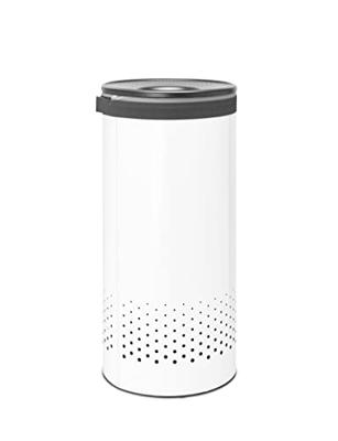 Brabantia wasbox 35 liter met kunststof deksel white