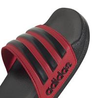 adidas Adilette Shower Slippers Kids Zwart Rood - thumbnail