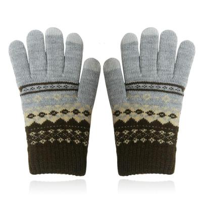 LGT JWLS Winterse Dameshandschoenen - Grijs Bruin