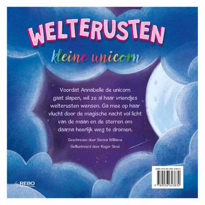 Boek Weltrusten Kleine Unicorn