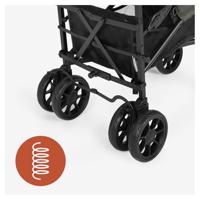 HAUCK - Kinderwagen - Fold N Care - 4 wielen - Olijfgroen - thumbnail