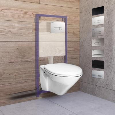 Toiletset Budget 78 B&W Rim-Ex Met B&W Drukplaat