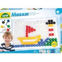 Lena insteekmozaïek junior 19,5 x 28 cm wit 120 stuks - thumbnail