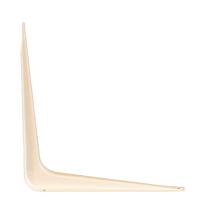 DX plankdrager - staal geperst - 230 x 295 mm - wit gelakt - thumbnail