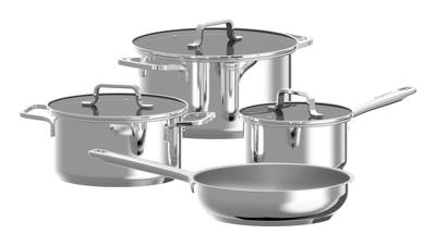 BergHOFF Kookpannenset 7-delig Dina Pan Grijs