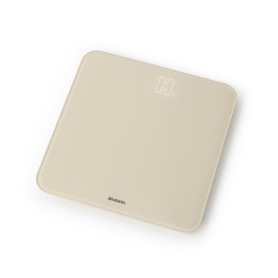 Brabantia digitale personenweegschaal soft beige Brabantia digitale personenweegschaal soft beige