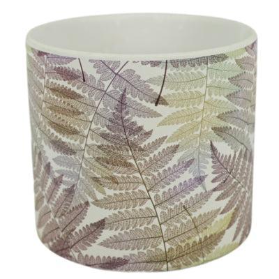 Bloempot Leaves keramiek 13,5 cm | 6 stuks