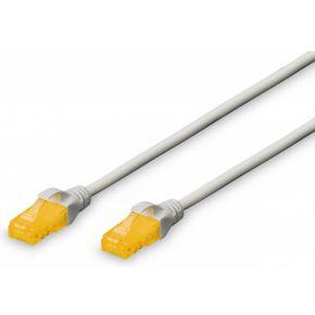 Digitus DK-1613-A-030 RJ45 Netwerkkabel, patchkabel CAT 6A U/UTP 3.00 m Grijs Halogeenvrij, Verdraaide paren 1 stuk(s) Digitus DK-1613-A-030 RJ45 Netwerkkabel, patchkabel CAT 6A U/UTP 3.00 m Grijs Halogeenvrij, Verdraaide paren 1 stuk(s)
