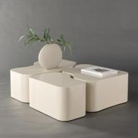 Nohr Organische Salontafel 'Tri' Set van 3 stuks, kleur Beige - thumbnail