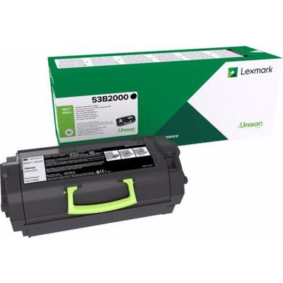 Huismerk Lexmark 53B2000 Toner Zwart