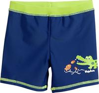 Playshoes zwemshort Krokodil Blauw-134-140 - thumbnail