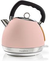 Nedis KAWK520EPK Waterkoker 1,8L 2200W Soft-Touch Roze - thumbnail