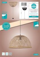 EGLO Claverdon Hanglamp - 1 lichts - Ø49,5 cm - E27 - Zwart - thumbnail