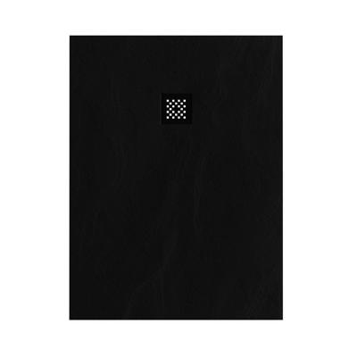 Douchebak Sanitop Just Creating Relievo Crag 90x120 cm Mat Zwart Brauer Douchebak Sanitop Just Creating Relievo Crag 90x120 cm Mat Zwart Brauer