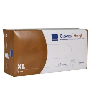 Abena Poedervrije vinyl handschoenen maat extra large 100 stuks