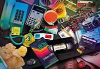 Clementoni Puzzel Eighties Nostalgie 1000 Stukjes - thumbnail
