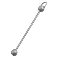 Darice • bead pin x1 ant. silver plated - thumbnail