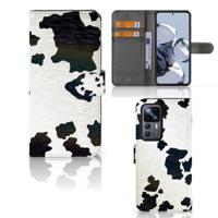 Xiaomi 12T | 12T Pro | Telefoonhoesje | Met pasjeshouder | Koeienvlekken - thumbnail