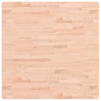 Tafelblad vierkant 90x90x1,5 cm massief beukenhout - thumbnail