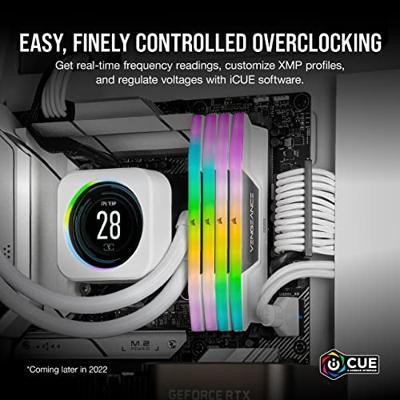 RAM geheugen Corsair 32GB (2K) DDR5 5200MHz Vengeance RGB W 32 GB DDR5 5200 MHz CL40