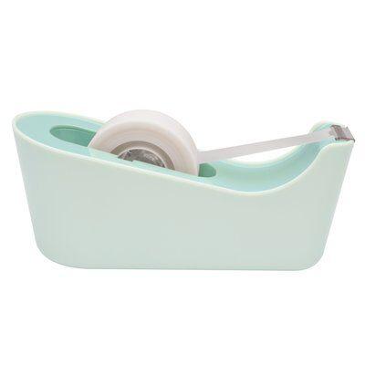 Scotch verzwaarde plakbandafroller inclusief 4 rollen Scotch magic tape, muntgroen