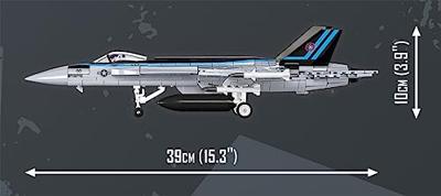 COBI Top Gun Maverick - F/A-18E Super Hornet - Limited Edition Constructiespeelgoed - thumbnail