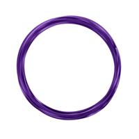 Vaessen Creative • aluminiumdraad triangle embossed 2.8mmx5m lilac - thumbnail