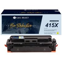 G&G Toner vervangt HP 415X Compatibel Geel W2032X GS-HW2032X(415X) - thumbnail