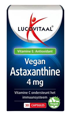 Lucovitaal Vegan Astaxanthine 4mg Capsules Lucovitaal Vegan Astaxanthine 4mg Capsules