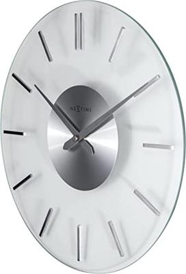 NeXtime NE-2631 Wandklok Dia. 26 Cm, Glas, Stripe