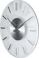 NeXtime NE-2631 Wandklok Dia. 26 Cm, Glas, Stripe - thumbnail